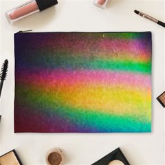 Rainbow Streaks Cosmetic Bag (xl) by okhismakingart