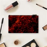 Red Goldenrod Cosmetic Bag (Small) Back