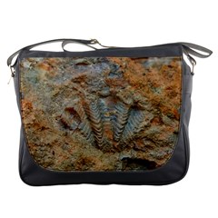 Shell Fossil Messenger Bag by okhismakingart