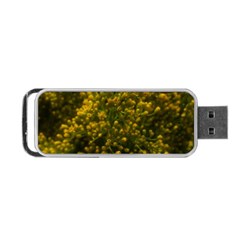 Yellow Goldrenrod Portable Usb Flash (two Sides) by okhismakingart