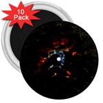 Moon Supernova 3  Magnets (10 pack)  Front