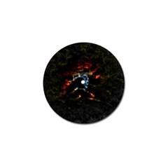 Moon Supernova Golf Ball Marker (4 Pack) by okhismakingart