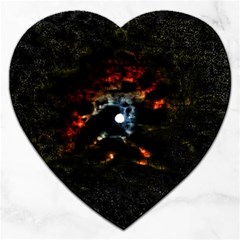 Moon Supernova Jigsaw Puzzle (heart) by okhismakingart