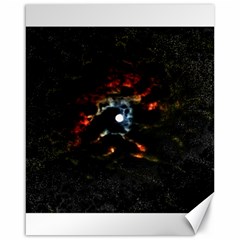 Moon Supernova Canvas 16  X 20  by okhismakingart