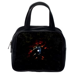 Moon Supernova Classic Handbag (one Side) by okhismakingart