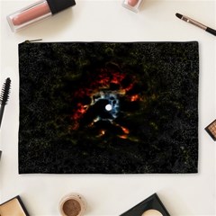 Moon Supernova Cosmetic Bag (xl) by okhismakingart