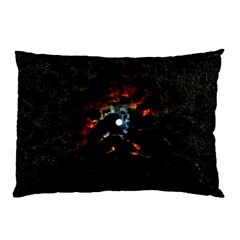 Moon Supernova Pillow Case (two Sides) by okhismakingart