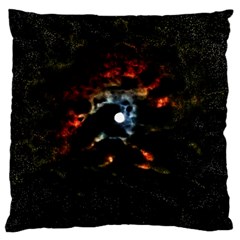 Moon Supernova Large Cushion Case (one Side) by okhismakingart