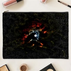 Moon Supernova Cosmetic Bag (xxxl) by okhismakingart