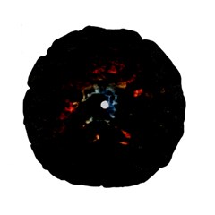 Moon Supernova Standard 15  Premium Round Cushions by okhismakingart