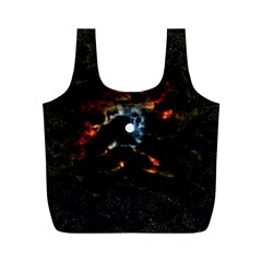 Moon Supernova Full Print Recycle Bag (m) by okhismakingart