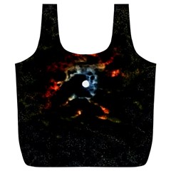 Moon Supernova Full Print Recycle Bag (xl) by okhismakingart