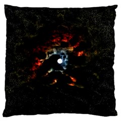 Moon Supernova Standard Flano Cushion Case (two Sides) by okhismakingart