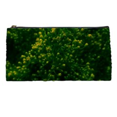 Green Goldenrod Pencil Cases by okhismakingart