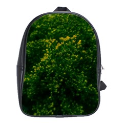 Green Goldenrod School Bag (large) by okhismakingart