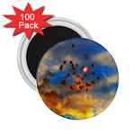 Football Fireworks 2.25  Magnets (100 pack)  Front