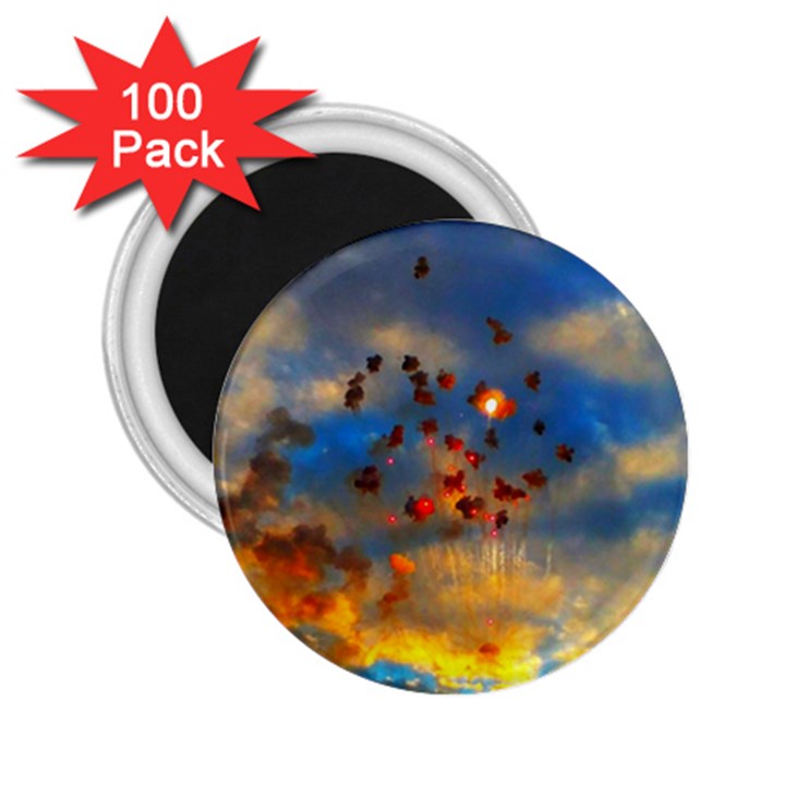 Football Fireworks 2.25  Magnets (100 pack) 