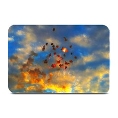 Football Fireworks Plate Mats by okhismakingart