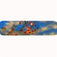 Football Fireworks Large Bar Mats by okhismakingart