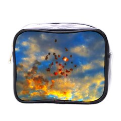 Football Fireworks Mini Toiletries Bag (one Side) by okhismakingart