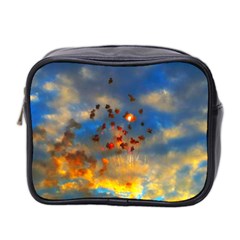 Football Fireworks Mini Toiletries Bag (two Sides) by okhismakingart