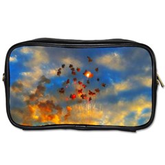 Football Fireworks Toiletries Bag (one Side) by okhismakingart