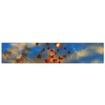 Football Fireworks Small Flano Scarf Front