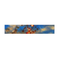 Football Fireworks Flano Scarf (mini) by okhismakingart