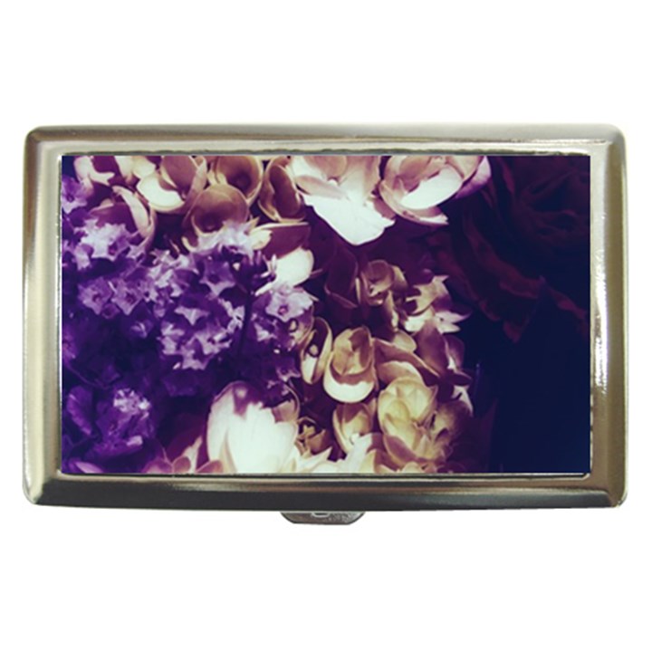 Soft Purple Hydrangeas Cigarette Money Case