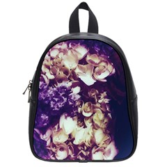 Soft Purple Hydrangeas School Bag (small) by okhismakingart