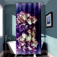 Soft Purple Hydrangeas Shower Curtain 36  X 72  (stall)  by okhismakingart