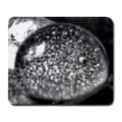 Black-and-white Water Droplet Large Mousepads by okhismakingart