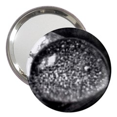 Black-and-white Water Droplet 3  Handbag Mirrors by okhismakingart