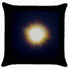 Bright Star Version One Throw Pillow Case (black) by okhismakingart