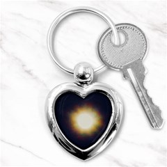 Bright Star Version One Key Chains (heart)  by okhismakingart