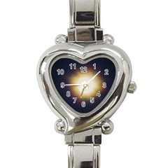 Bright Star Version One Heart Italian Charm Watch by okhismakingart