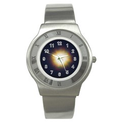 Bright Star Version One Stainless Steel Watch by okhismakingart