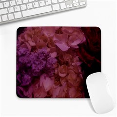 Pink Hydrangeas Large Mousepads by okhismakingart