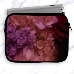 Pink Hydrangeas Apple Ipad 2/3/4 Zipper Cases by okhismakingart