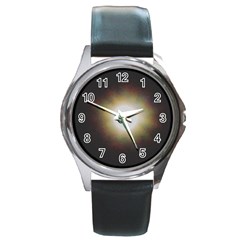 Bright Star Version Two Round Metal Watch by okhismakingart