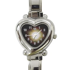 Bright Star Version Two Heart Italian Charm Watch by okhismakingart