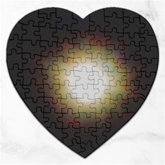 Bright Star Version Two Jigsaw Puzzle (heart) by okhismakingart