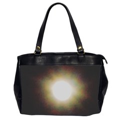 Bright Star Version Two Oversize Office Handbag (2 Sides) by okhismakingart