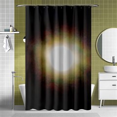 Bright Star Version Two Shower Curtain 48  X 72  (small)  by okhismakingart