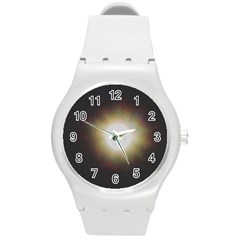 Bright Star Version Two Round Plastic Sport Watch (m) by okhismakingart