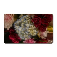 Hydrangea Arrangement Ii Magnet (rectangular) by okhismakingart