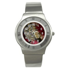 Hydrangea Arrangement Ii Stainless Steel Watch by okhismakingart