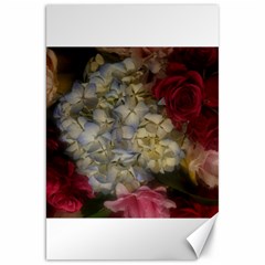 Hydrangea Arrangement Ii Canvas 20  X 30  by okhismakingart