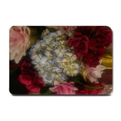 Hydrangea Arrangement Ii Small Doormat  by okhismakingart