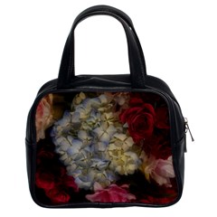 Hydrangea Arrangement Ii Classic Handbag (two Sides) by okhismakingart